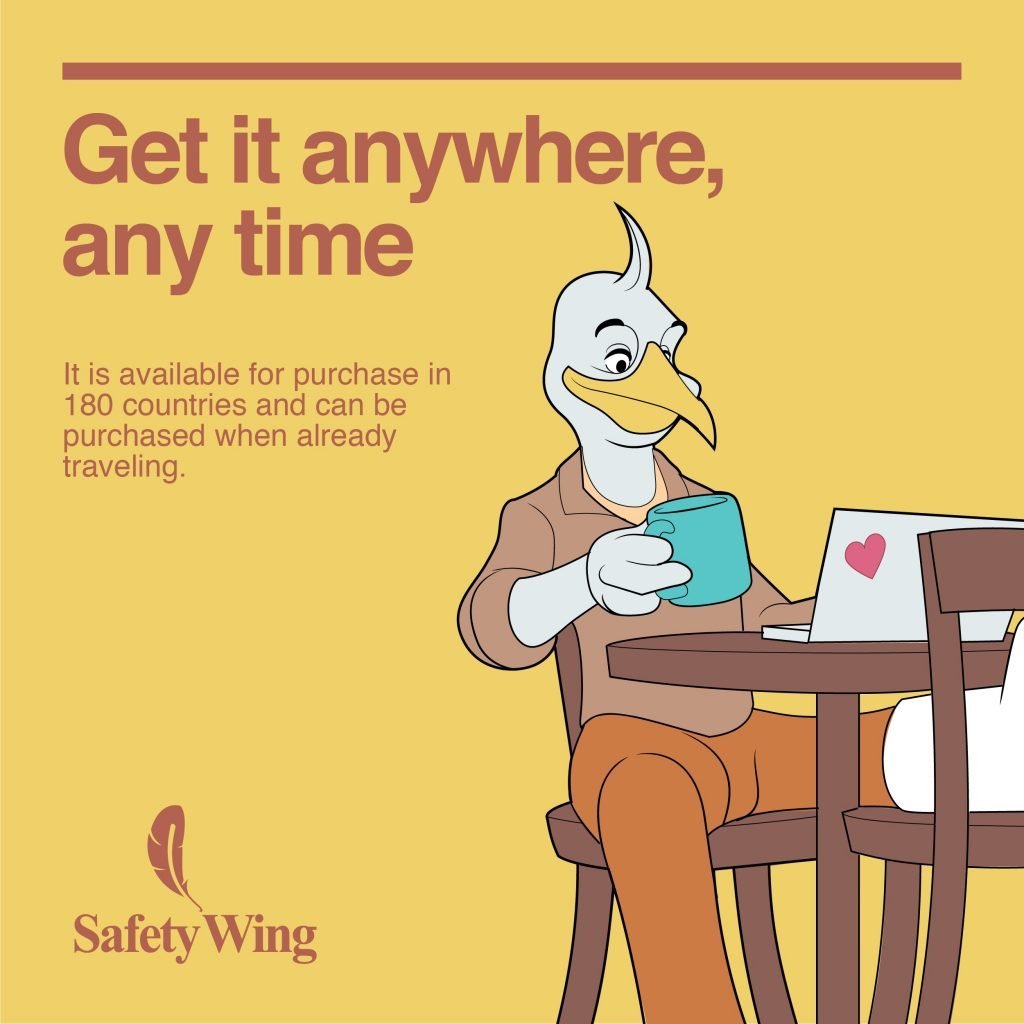 Safety Wing travel medical insurance