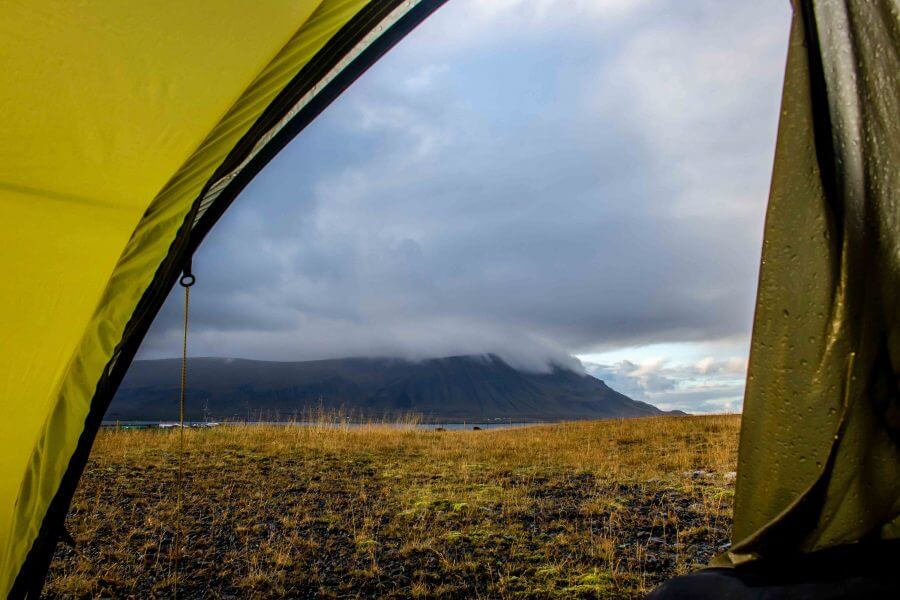 Camping Iceland all weather