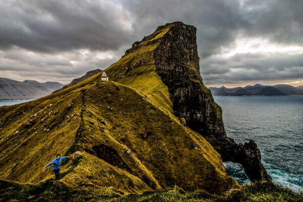 Kallur Lighthouse Faroe Islands