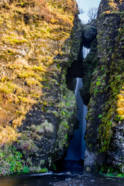 Gljufrabui Iceland Waterfall