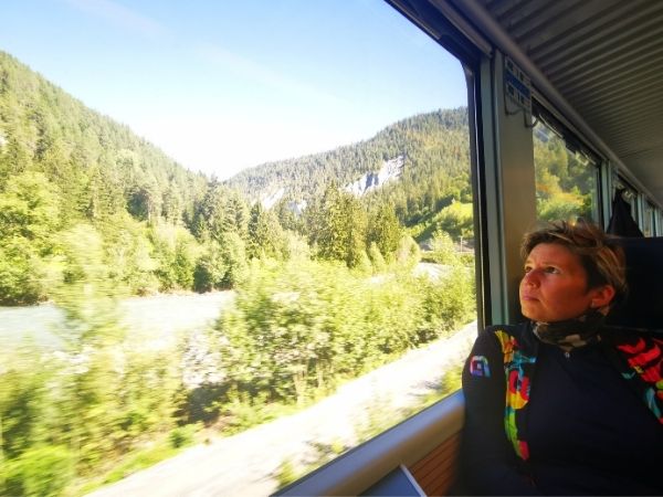 Train to Jungfraujoch Switzerland 