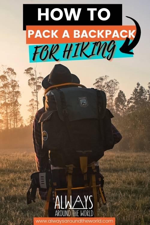 How to pack a backpack for hiking #packing #backpacking #hiking