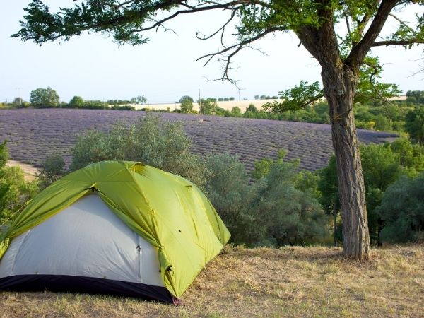 France Camping farm for free