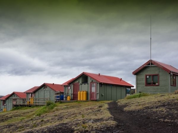 Huts Laugavegur Iceland