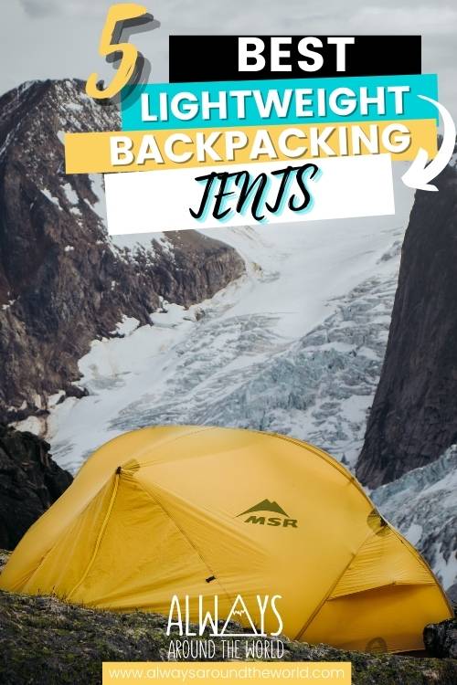 Lightweight backpacking tent