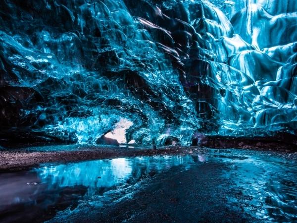 Vatnajokull Glacier cave