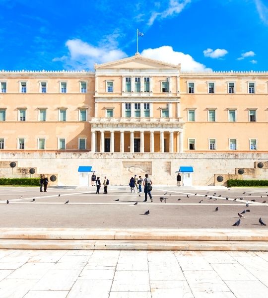 Athens Greece - Greek Parliament Building