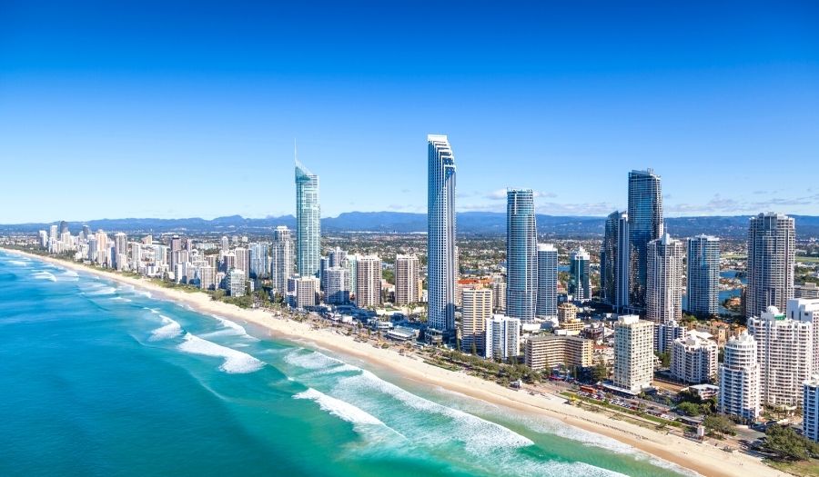 Gold Coast - Brisbane - Sydney Australia