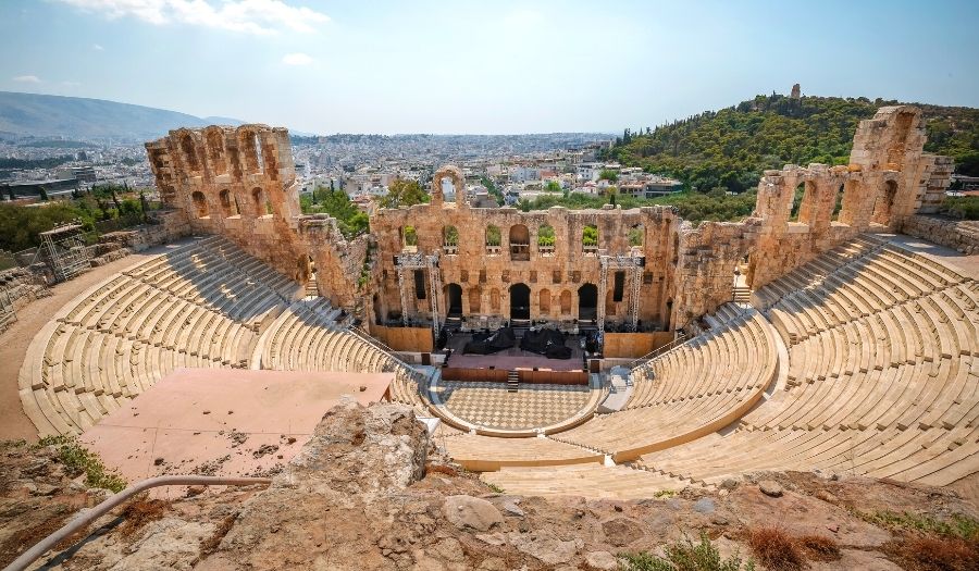 Odeon of Herodes Atticus - Greece Athens