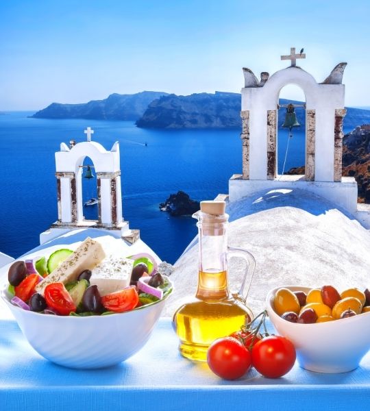 Typical Greece Food