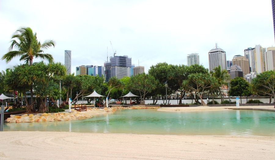 Brisbane South Bank Beach