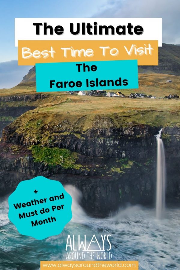 Faroe Islands Pin Best Time