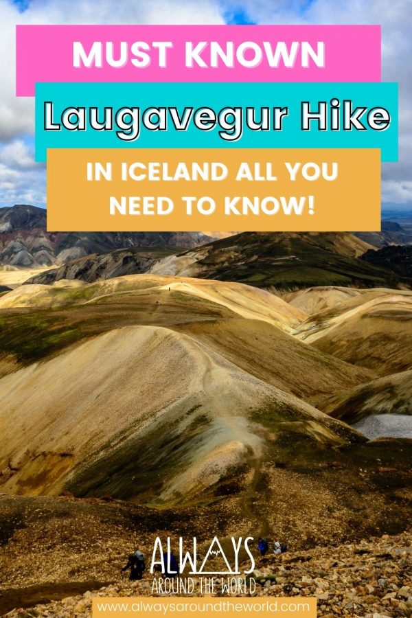 Iceland Laugavegur Trail
